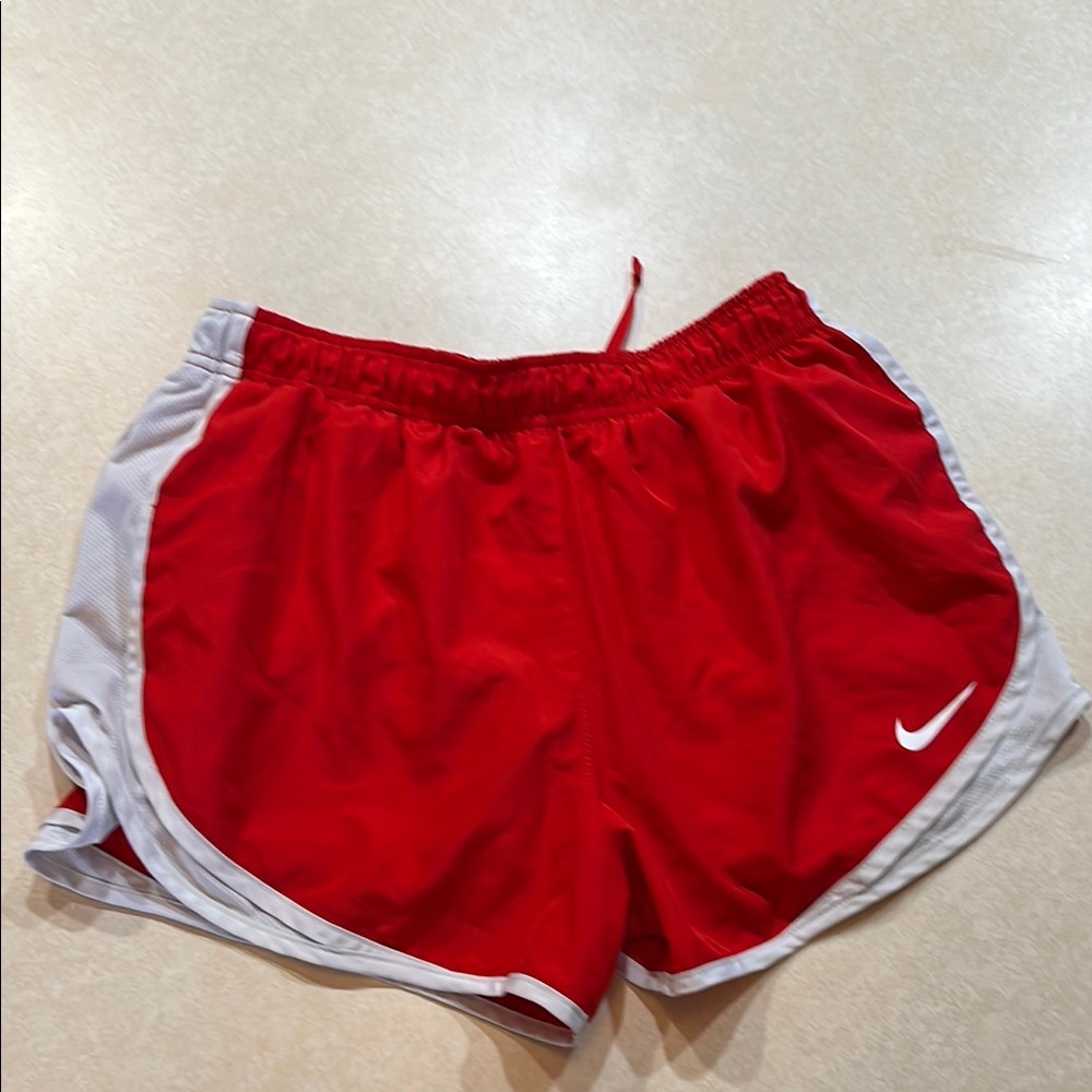 Nike Women's Red Athletic Shorts